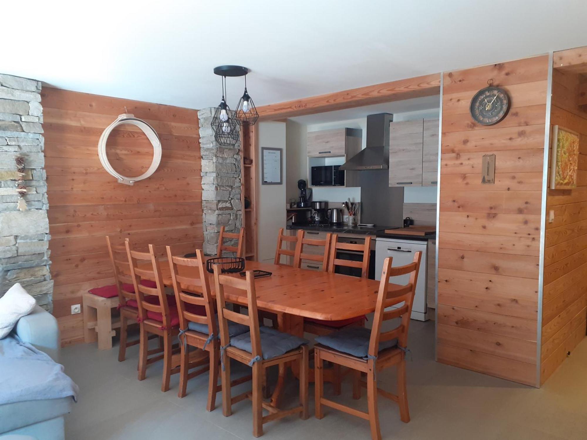 Appartement Chaleureux Avec Wifi De 10 Personnes A Val-Cenis Ланслебург-Мон-Сени Екстериор снимка